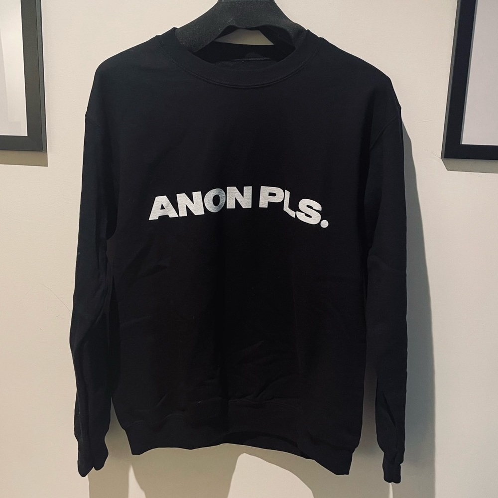 Anon Pls Original Deuxmoi Crewneck Sweatshirt